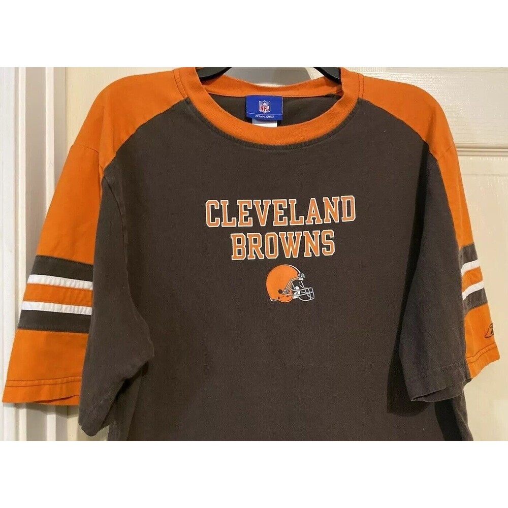 Vintage Style 90s’ Reebok NFL Cleveland Browns Retro T-Shirt Men’s Sz L Rare